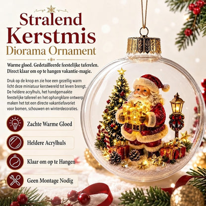 VinterMagi verlichte miniatuur kerstdecoratie