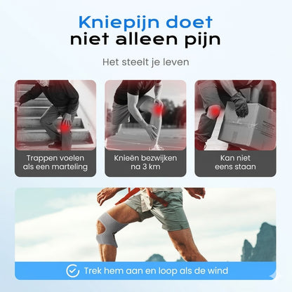 Verstelbare Kniebrace voor Sport