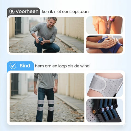Verstelbare Kniebrace voor Sport