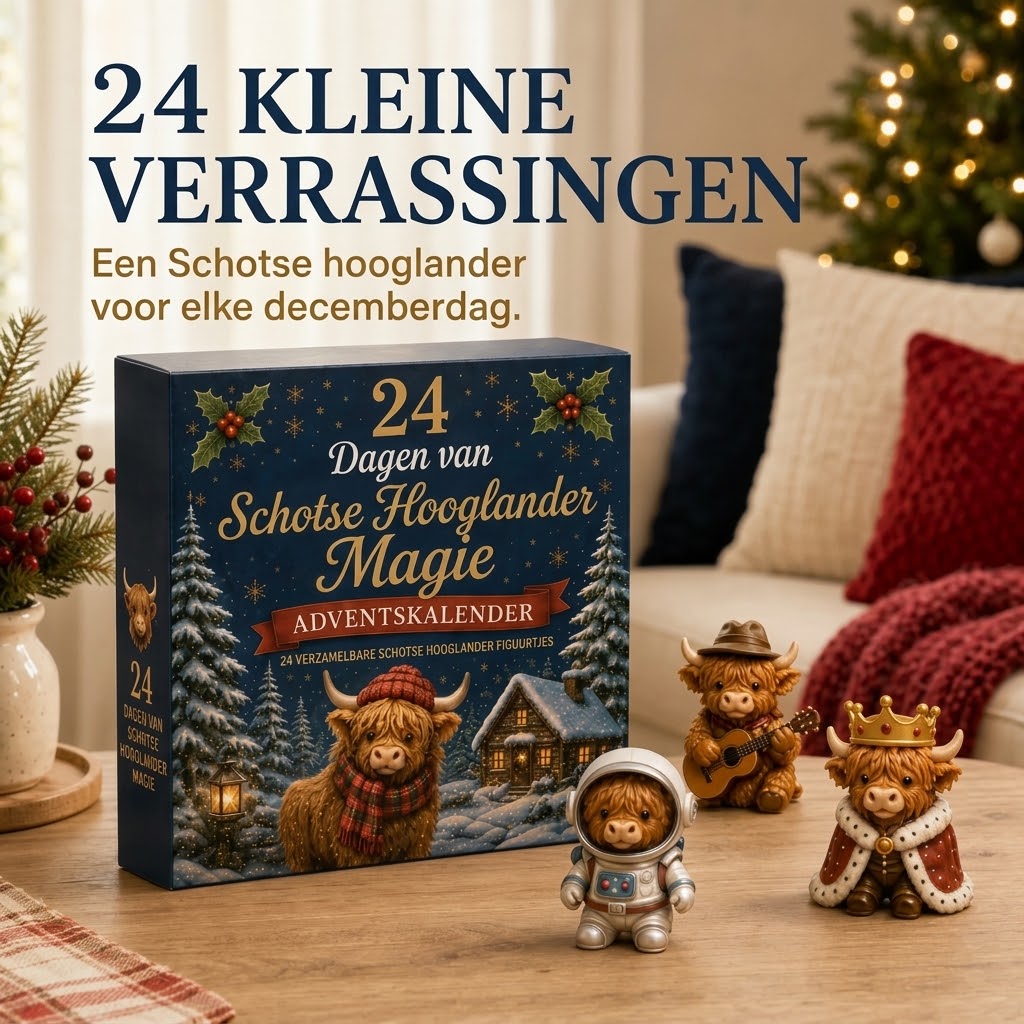 Vierdaagse Schotse hooglander adventskalender