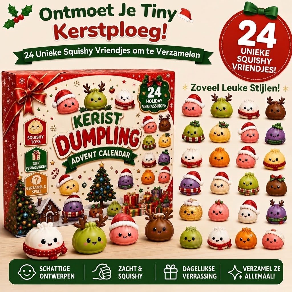 Dumpling squishy adventskalender