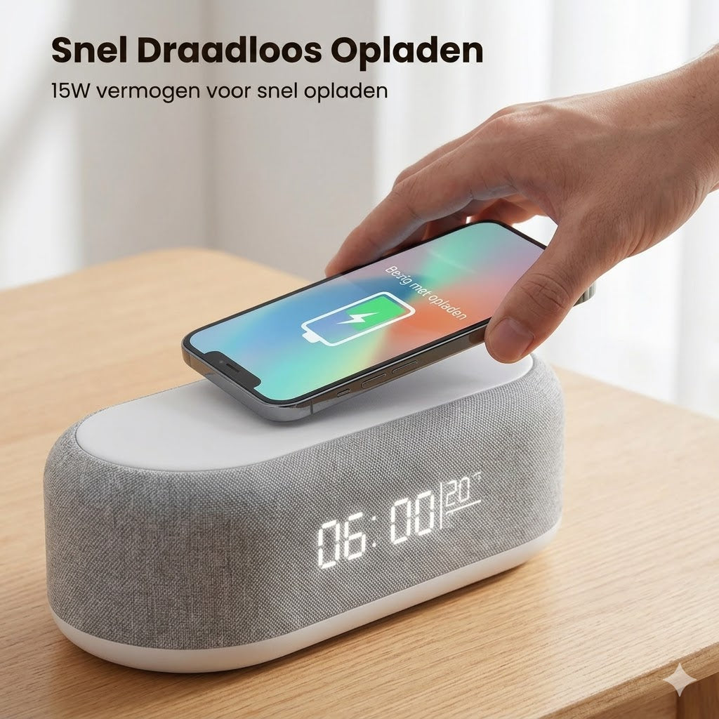Alles-in-één 6-in-1 draadloos 15W laadstation
