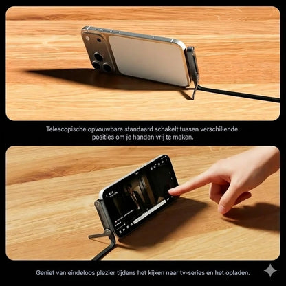 2-in-1 Snellaadkabel met Houder