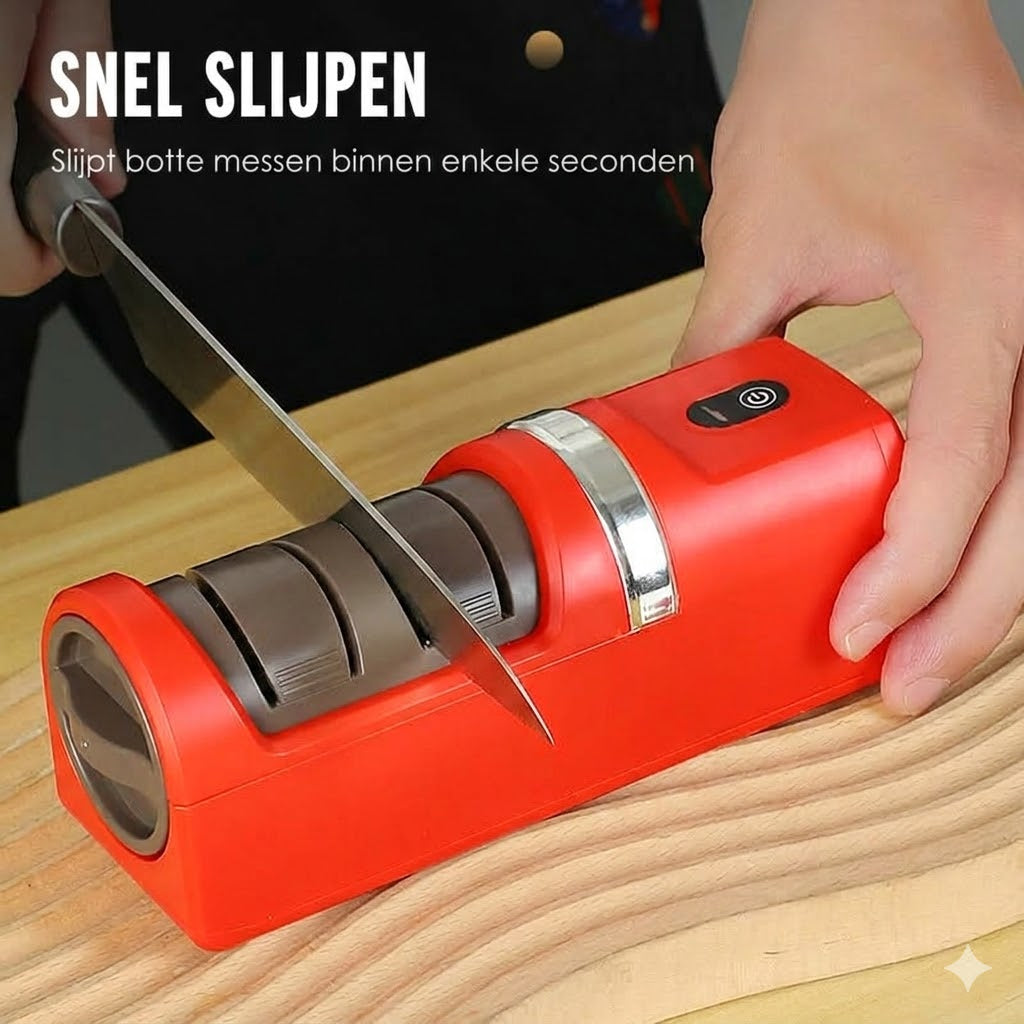 Automatische messenslijper voor in de keuken