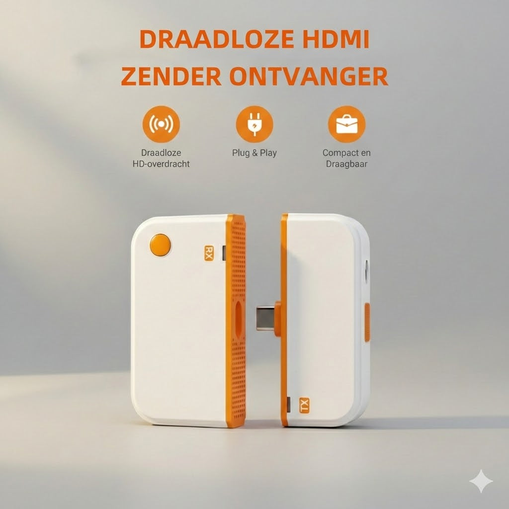 Draadloze HDMI-zenderontvanger