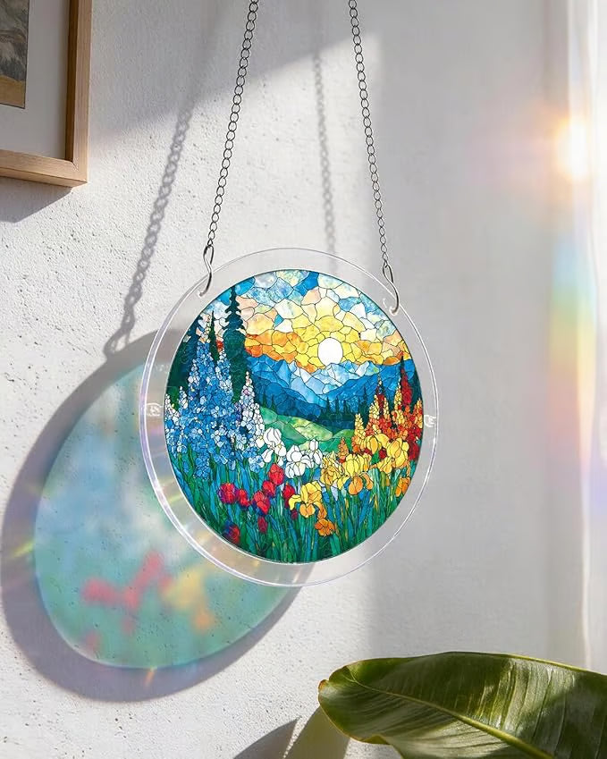 Hangende Acrylpuzzel met Zonnevanger van 83 Stukjes