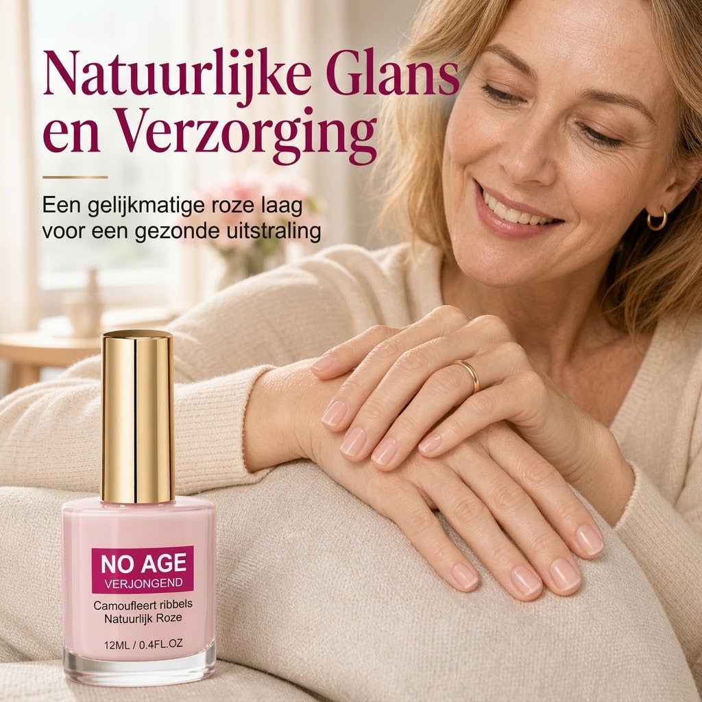 Nagelribbelvuller met natuurlijke glans