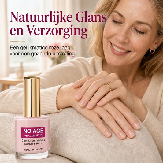 Nagelribbelvuller met natuurlijke glans