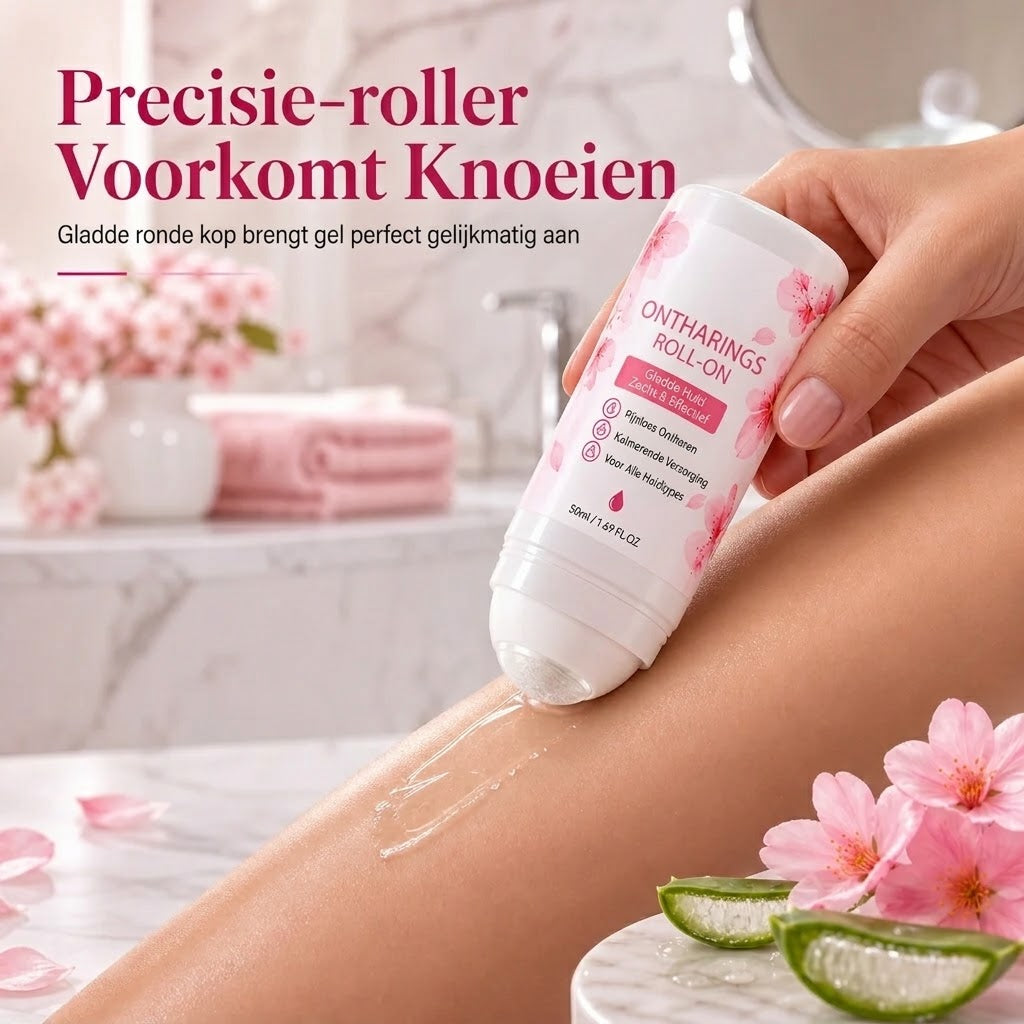 Roll on ontharingsgel met kersenbloesem