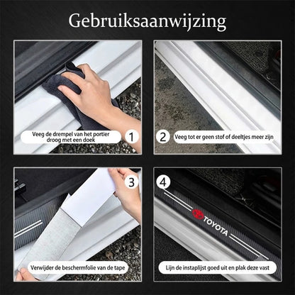 Autodorpelbeschermers set van 4