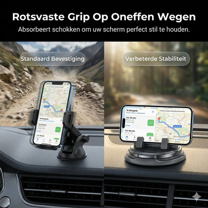 360° draaibare telefoonhouder voor op het dashboard