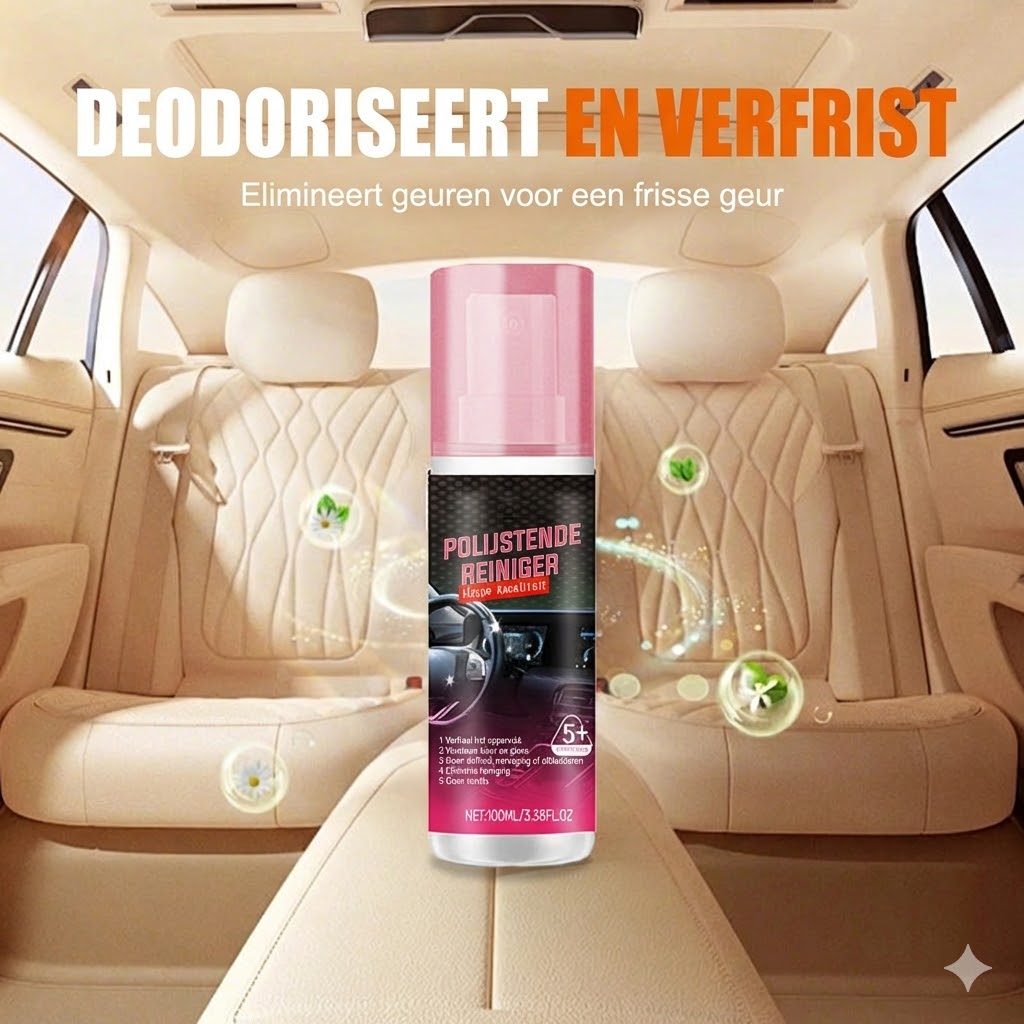 Instant Shine & Protection auto-interieurpolijstmachine
