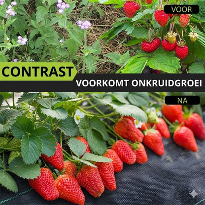 Biologisch afbreekbaar onkruidwerend doek