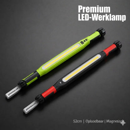 Oplaadbare Werkverlichtingsbalk – 3000LM, IPX4 Waterdicht & 360° Haak!