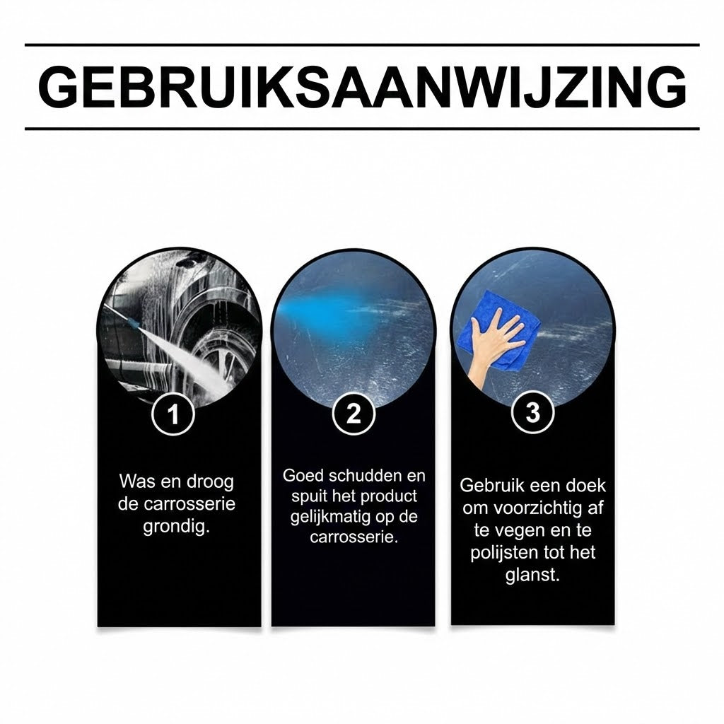 Krasbestendige Auto Polish Set voor Lakherstel