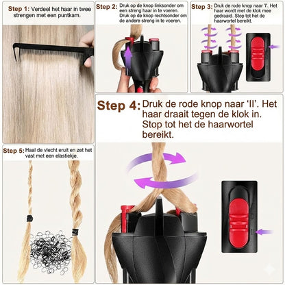 360° Automatische Haarvlechtmachine