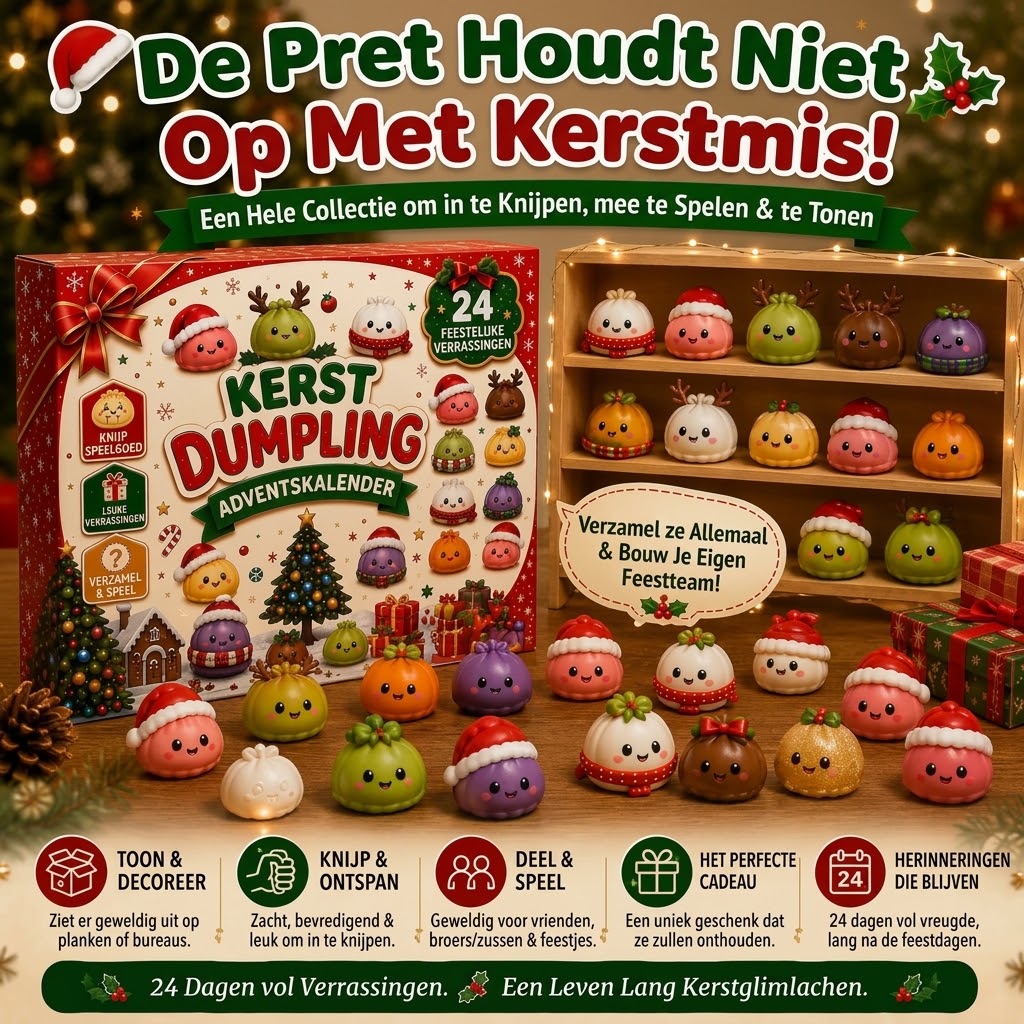 Dumpling squishy adventskalender