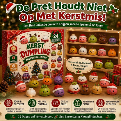 Dumpling squishy adventskalender