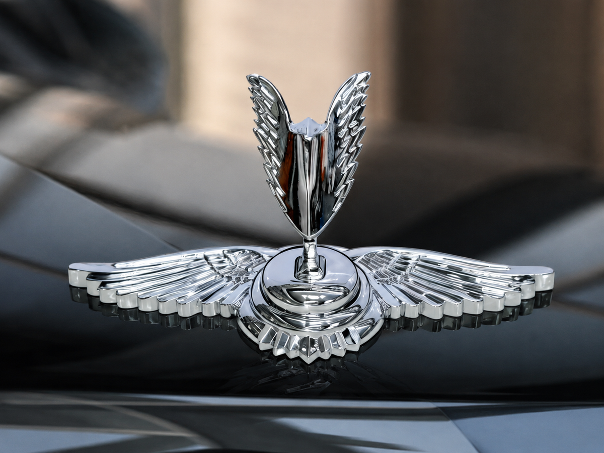 Motorkapembleem met autologo