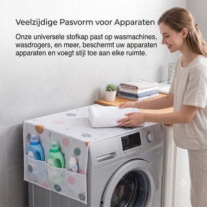 Beschermhoes voor Wasmachine met Zijvakken