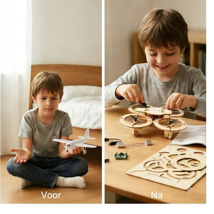 Dit bouwpakket maakt van je kind een mini-ingenieur