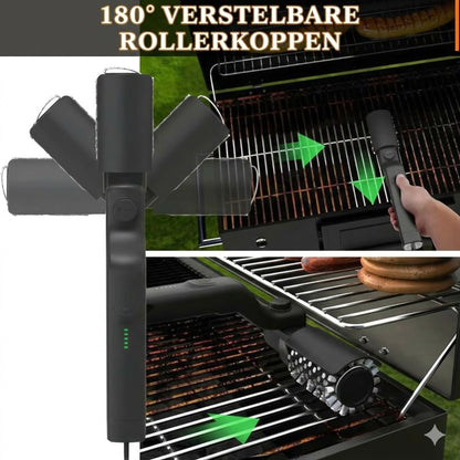 Draadloze elektrische barbecueborstelreiniger