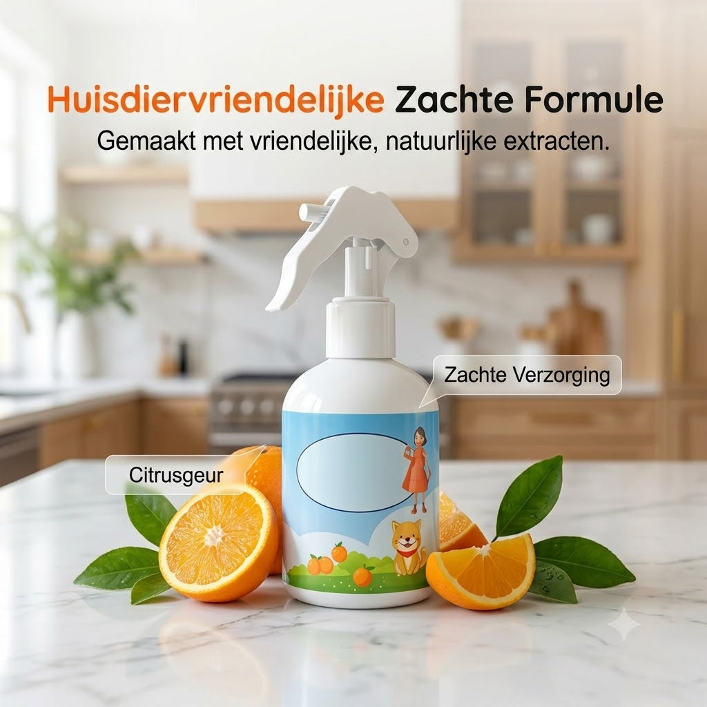 Deze spray trekt je hond of kat naar de juiste plek