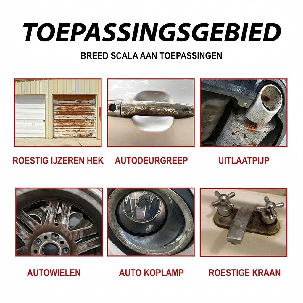 Krachtige Roestverwijderaar & Omvormer