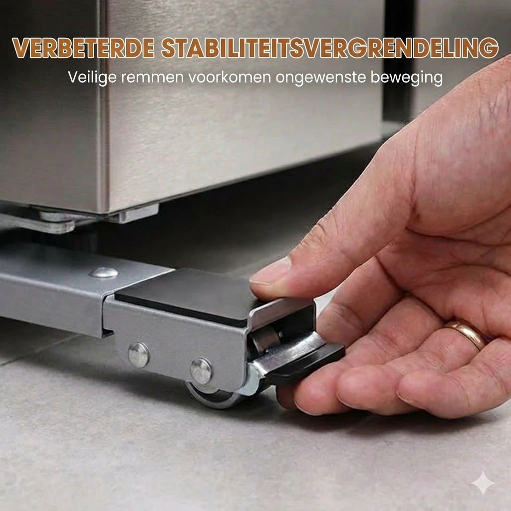 Zware verstelbare apparaatrollen