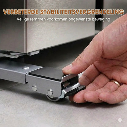 Zware verstelbare apparaatrollen