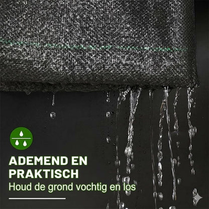 Biologisch afbreekbaar onkruidwerend doek