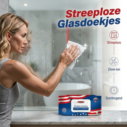 US Nano Silver Ion Ultra-Clean-doekjes（80 Vellen/pak）