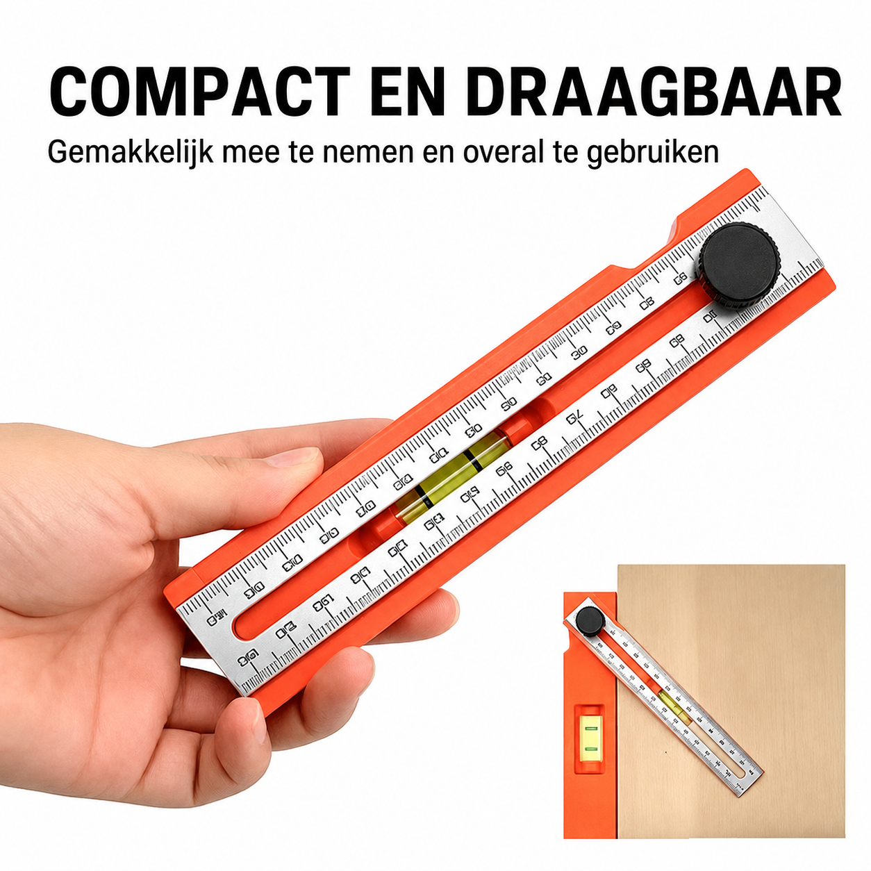 Multifunctionele aftekeningenwaterpas