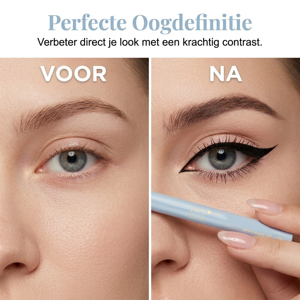 Waterproof eyeliner pen voor nauwkeurige lijnen