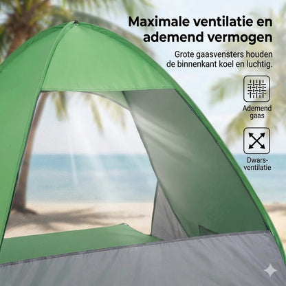 Automatische pop-up strandtent