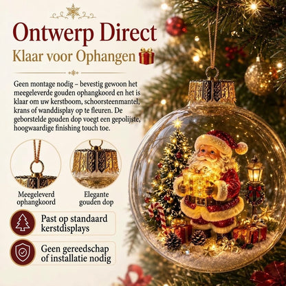 VinterMagi verlichte miniatuur kerstdecoratie
