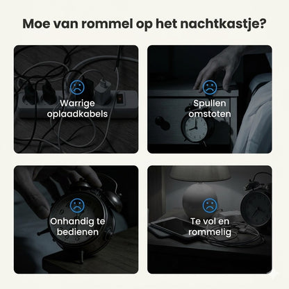 Alles-in-één 6-in-1 draadloos 15W laadstation