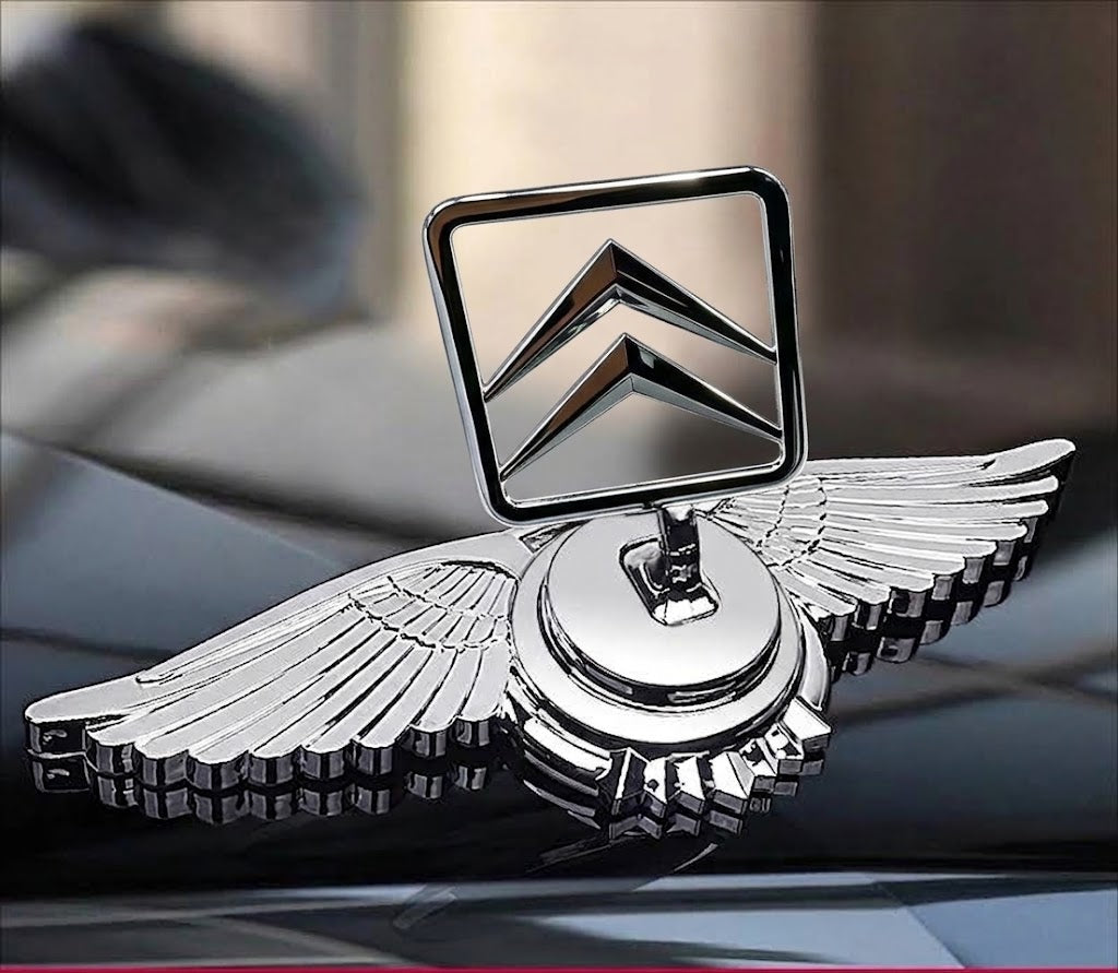 Motorkapembleem met autologo