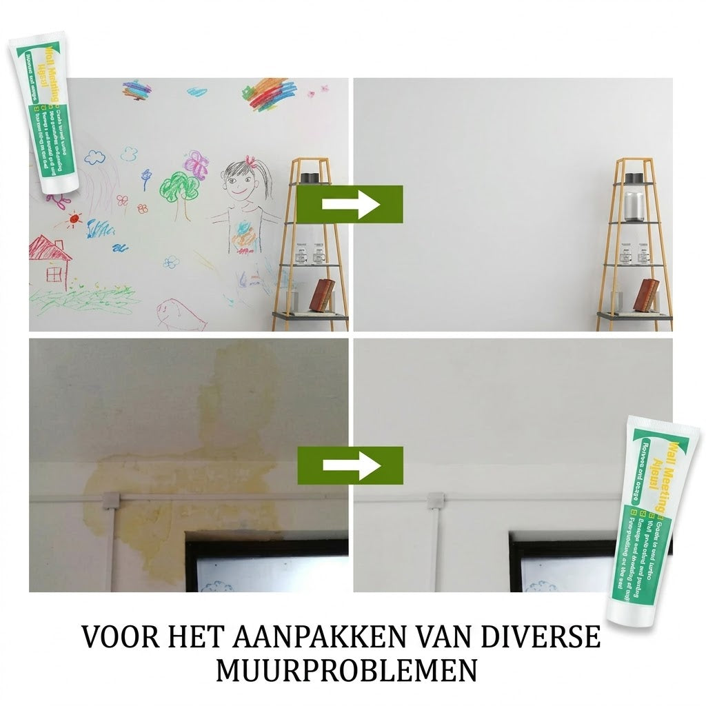 Niet-giftig muurherstelmiddel
