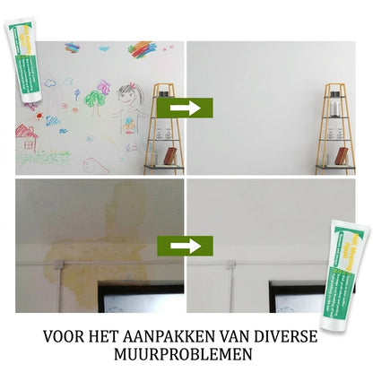 Niet-giftig muurherstelmiddel