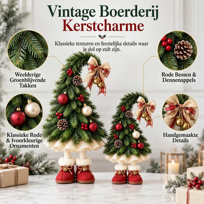 Kerstboomdecoratie met Speelse Elfjes