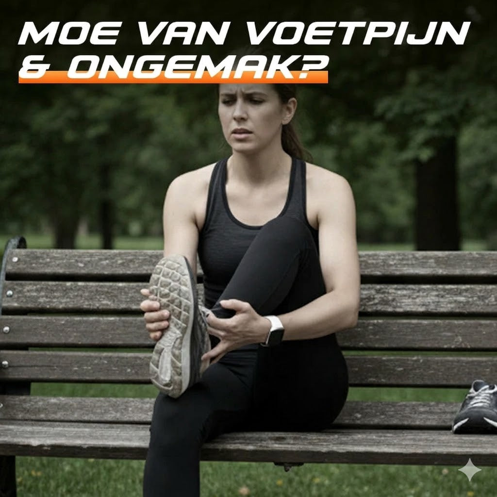 Schokabsorberende sportzolen met voetboogondersteuning