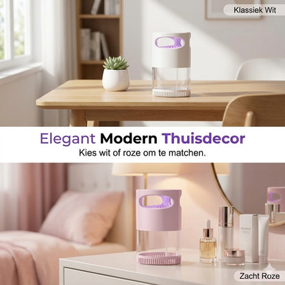 UV-muggenlamp – op USB, chemisch‑vrij, ultrastil