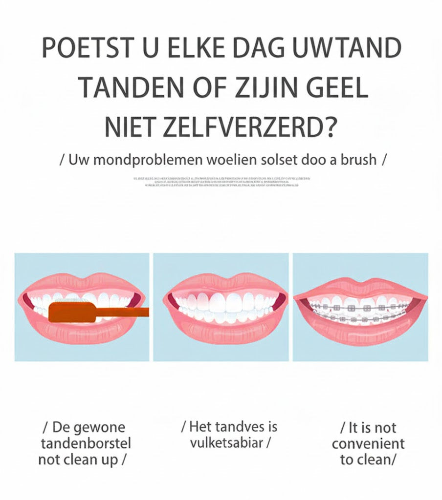 Professionele Multifunctionele & Multi-Snelheid Ultrasone Tandenreiniger