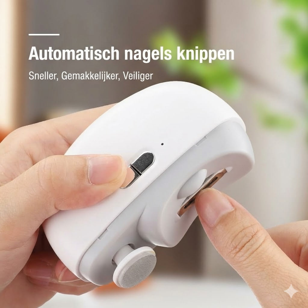 3-in-1 elektrische polijst- en automatische nagelknipper