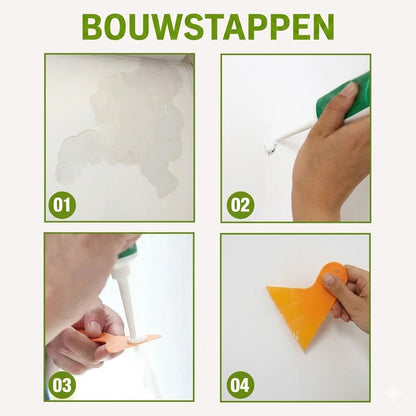 Niet-giftig muurherstelmiddel