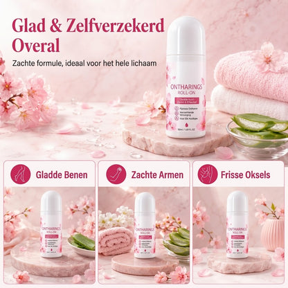 Roll on ontharingsgel met kersenbloesem