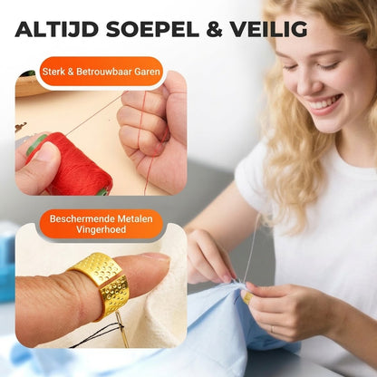 Draagbare naaiset 37 delig
