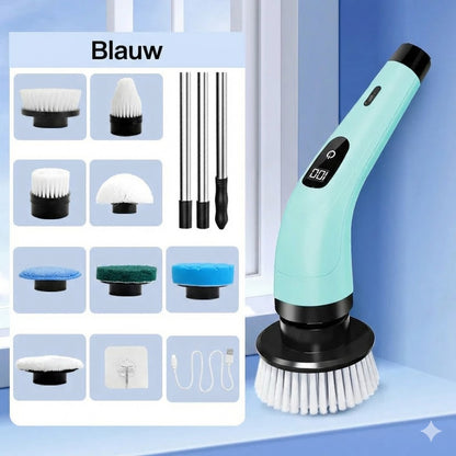 9-in-1 elektrische schoonmaakborstel