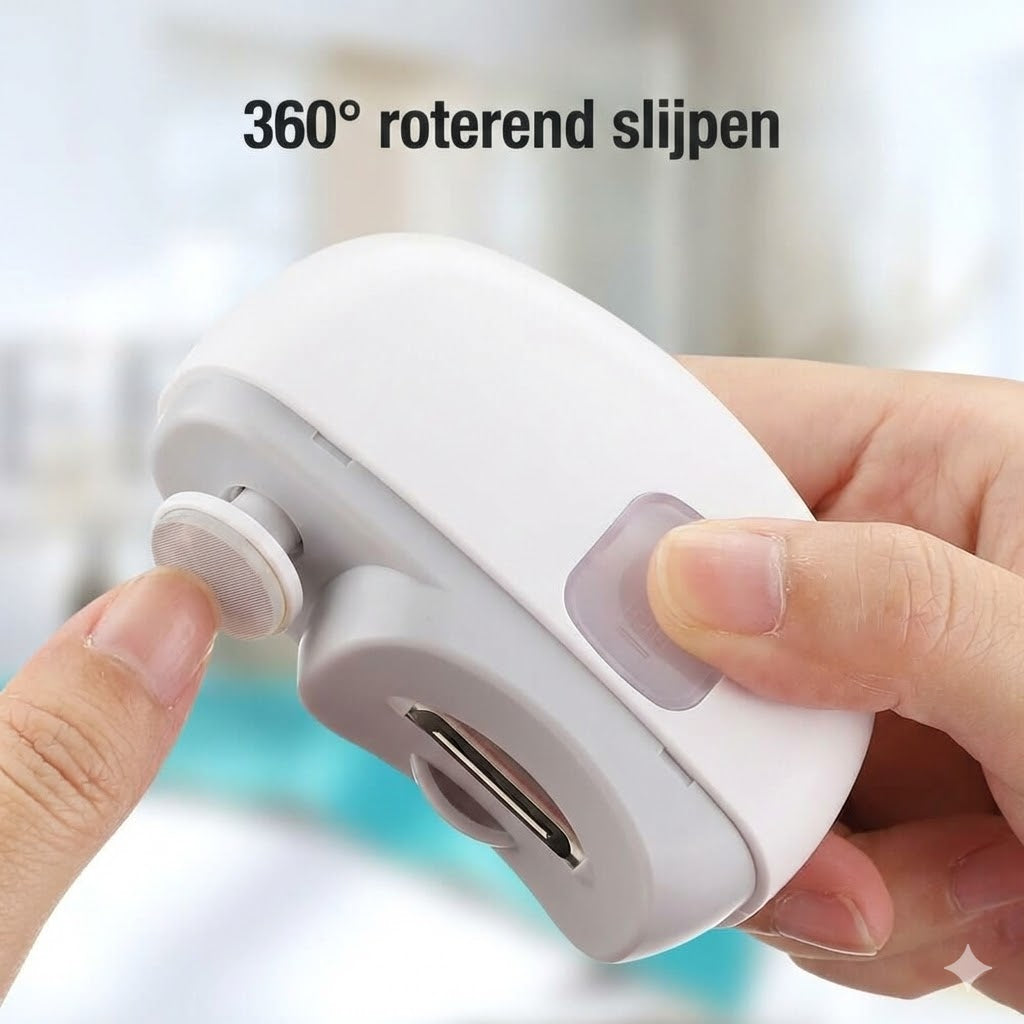 3-in-1 elektrische polijst- en automatische nagelknipper